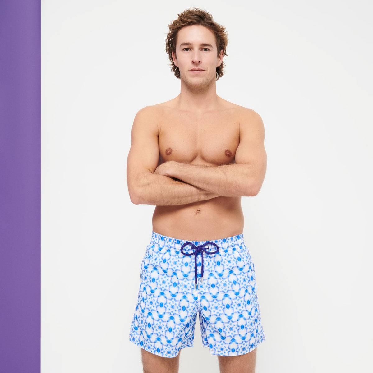 Vilebrequin Men's Moorea Swim Shorts - Ikat Medusa – SW SKI