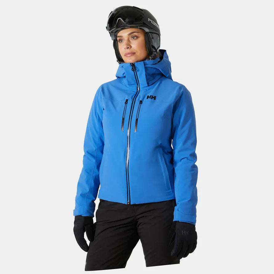 Helly hansen blue ski jacket sales